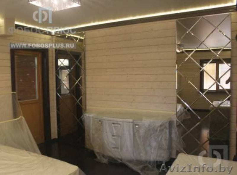 Зеркальная плитка в Минске, зеркальное панно из ромбов или квадратов - Изображение #1, Объявление #32260