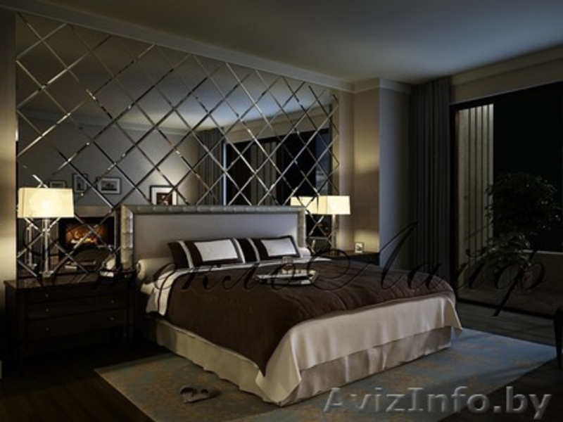 Зеркальная плитка в Минске, зеркальное панно из ромбов или квадратов - Изображение #3, Объявление #32260