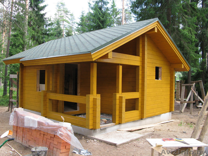 Бани из бруса доставка,установка в Пуховичском районе - Изображение #3, Объявление #1631667