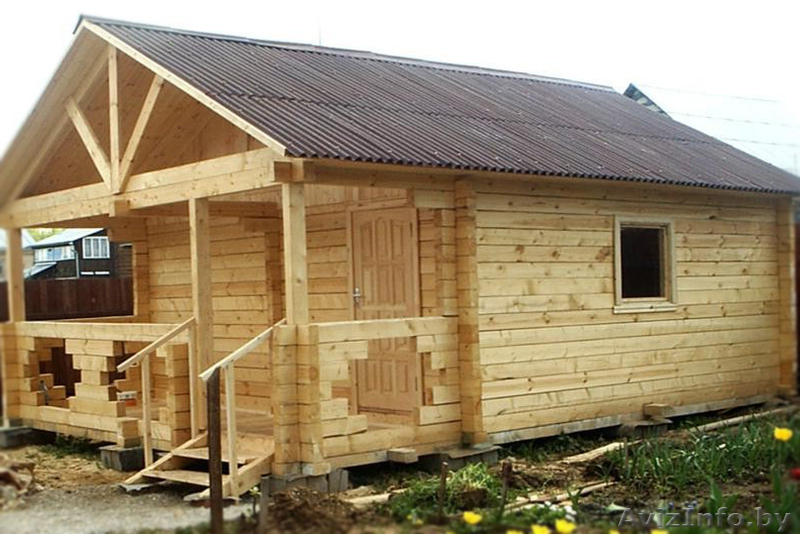 Баня сруб из бруса установка в Заславле недорого - Изображение #3, Объявление #1631700