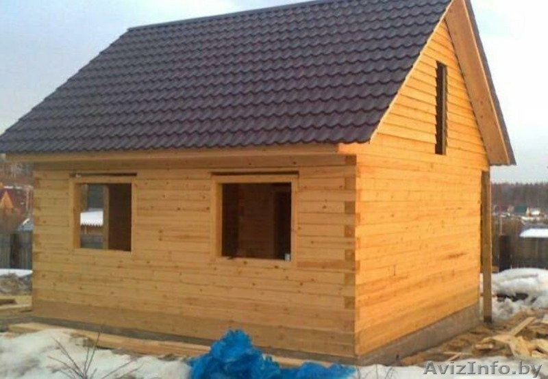 Баня сруб из бруса установка в Заславле недорого - Изображение #5, Объявление #1631700