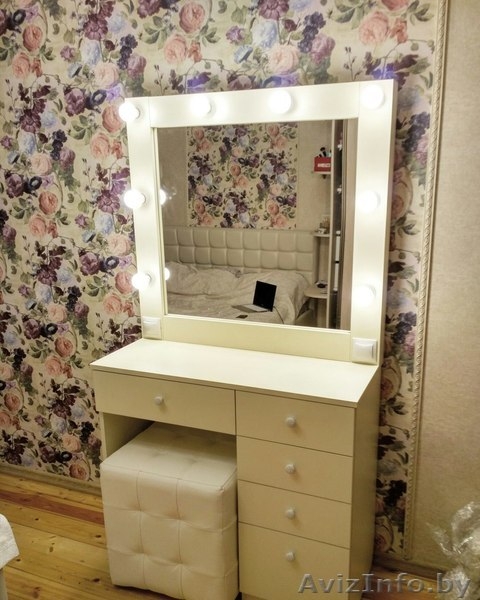 Туалетные столики и гримёрные зеркала от ведущего производителя в Беларуси. - Изображение #4, Объявление #1635616
