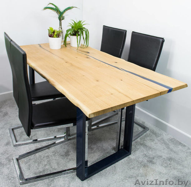 Стол для переговорной из массива с эпоксидной рекой от 700 BYN - Изображение #3, Объявление #1635131