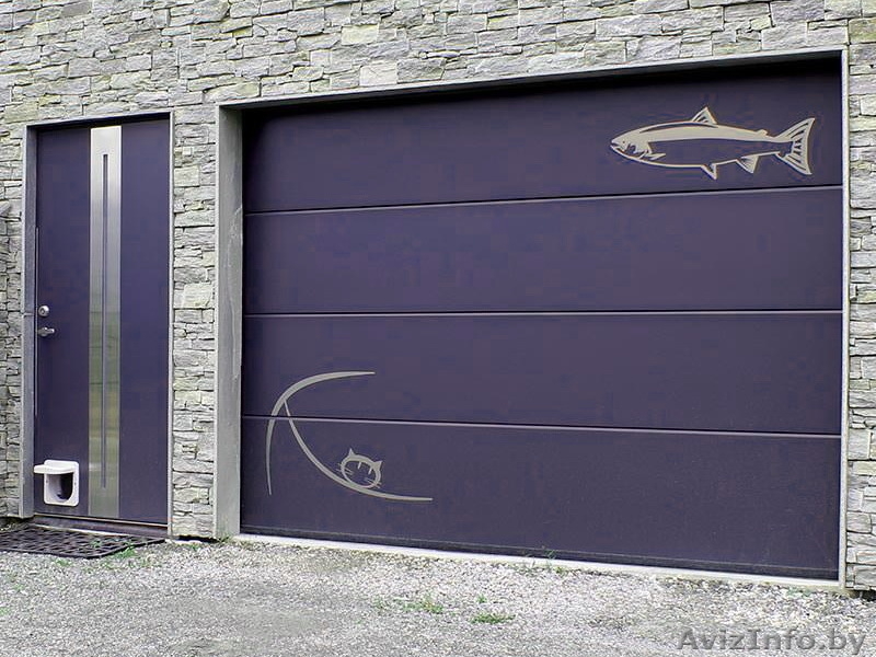 Секционные ворота с ручным и автоматическим подъемом - Изображение #3, Объявление #1637502