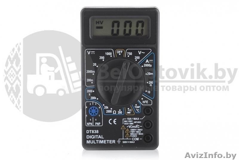 Мультиметр цифровой DT-838 - Изображение #4, Объявление #1639461