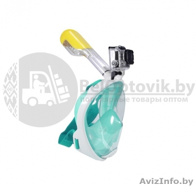 Подводная маска с креплением для экшн камеры и берушами - Изображение #4, Объявление #1639576