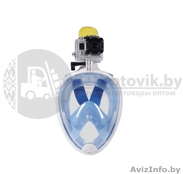 Подводная маска с креплением для экшн камеры и берушами - Изображение #5, Объявление #1639576