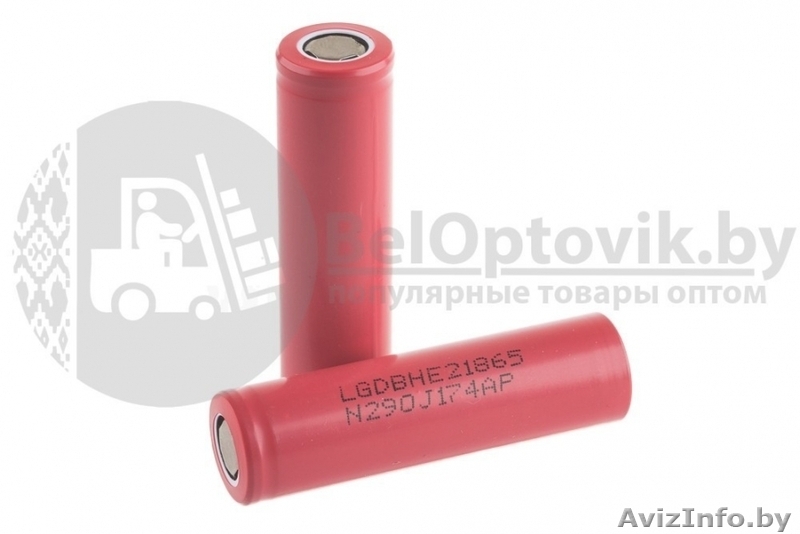 Аккумуляторы LG HE2 2500 mAh (2шт.) - Изображение #2, Объявление #1639587