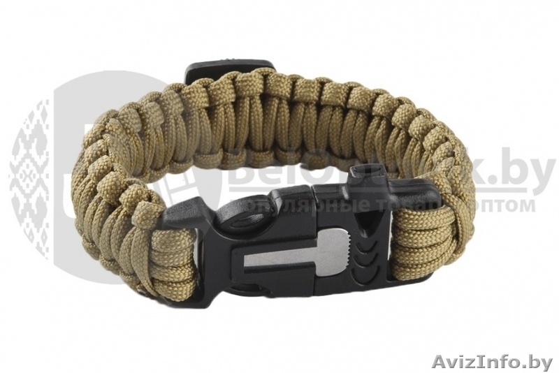 Браслет для выживания 5 в 1 из паракорда - Изображение #4, Объявление #1639635