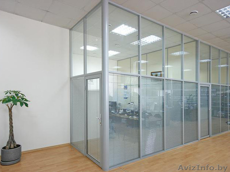 Стеклянная перегородка. Перегородка из ПВХ. Офисные перегородки. - Изображение #3, Объявление #1337561