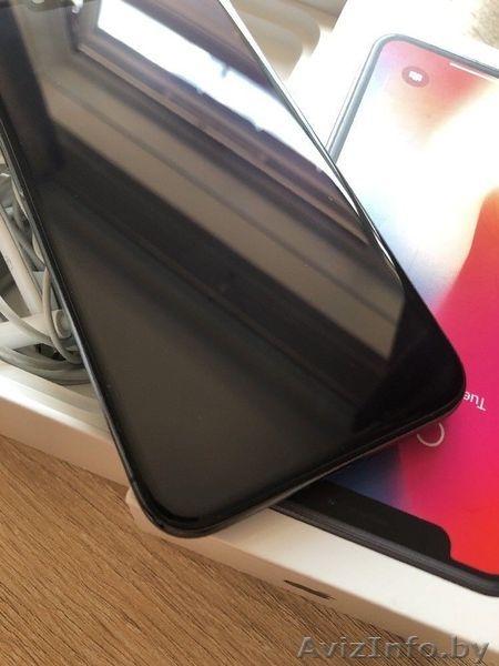 iPhone X 256GB Космический серый Черный Разблокирован A1865 CDMA GSM в коробке! - Изображение #3, Объявление #1638924