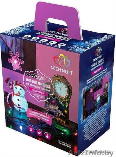 Набор Подарочный, цвет гирлянд Мультиколор - Изображение #1, Объявление #1642508