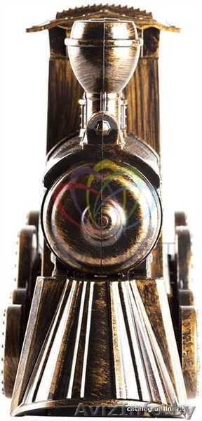 Декоративный светильник Паровозик с эффектом снегопада, подсветкой и новогодней  - Изображение #4, Объявление #1642406