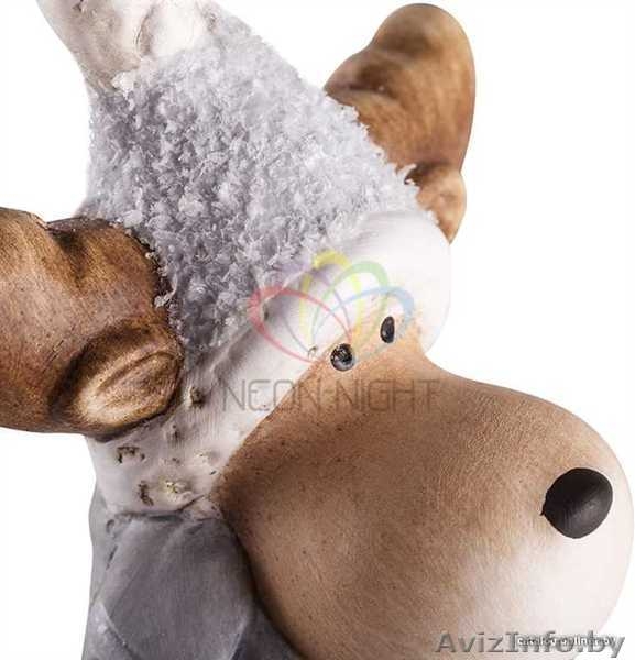 Керамическая фигурка Олененок с шарфом 7-6,5-21 см - Изображение #3, Объявление #1642528