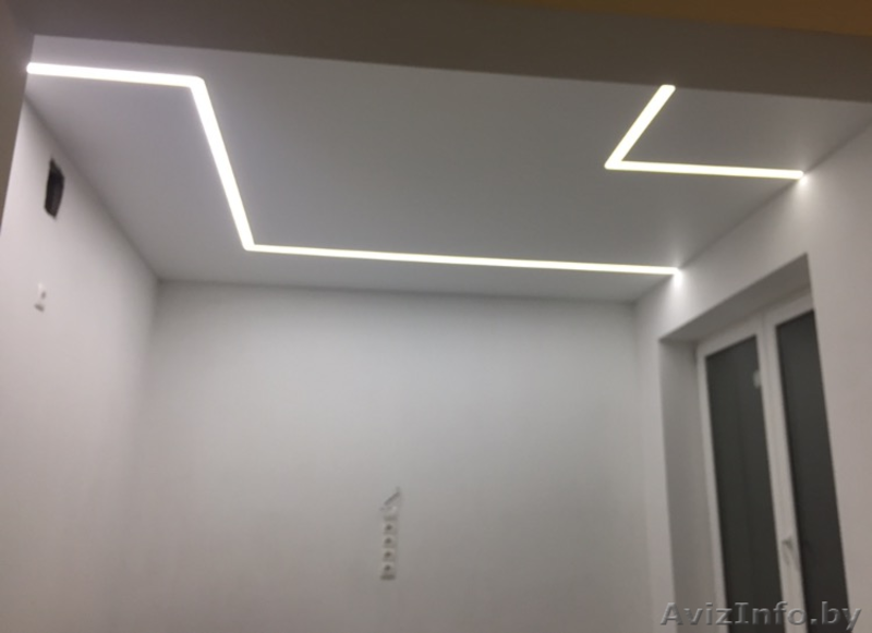 Натяжные потолки, парящие  потолки и линии.  - Изображение #4, Объявление #1640144