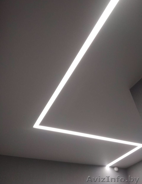 Натяжные потолки, парящие  потолки и линии.  - Изображение #7, Объявление #1640144