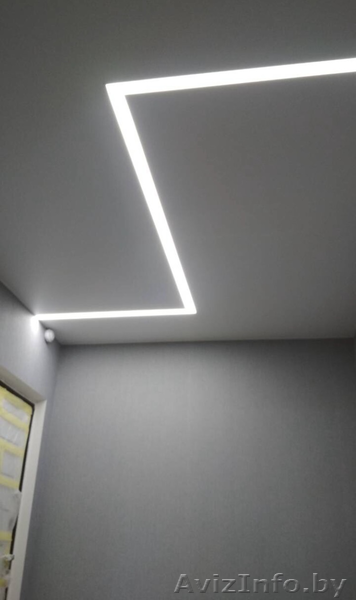 Натяжные потолки, парящие  потолки и линии.  - Изображение #8, Объявление #1640144