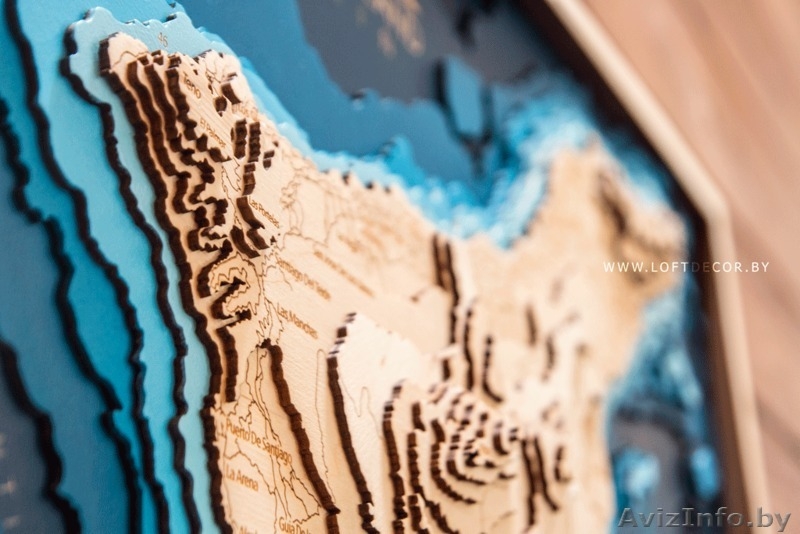 Тенерифе на карте из дерева - Изображение #2, Объявление #1644364