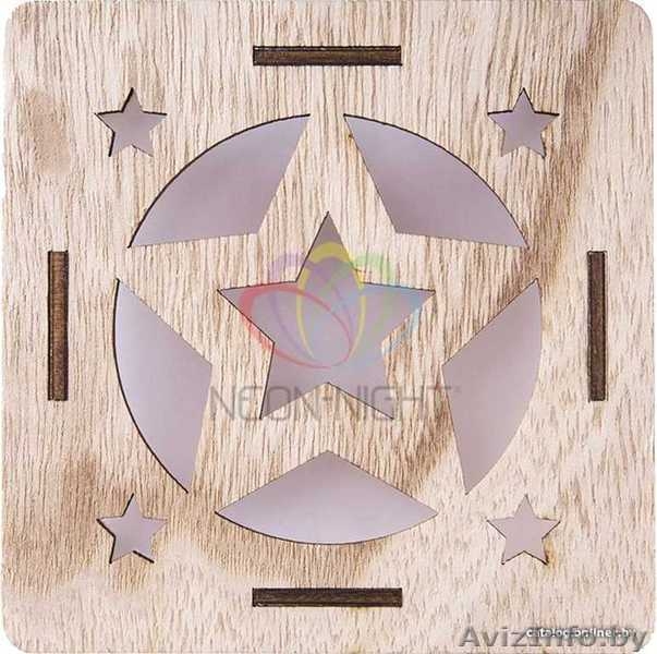 Деревянная фигурка с подсветкой Волшебный фонарик 13,8-11-11 - Изображение #3, Объявление #1642561