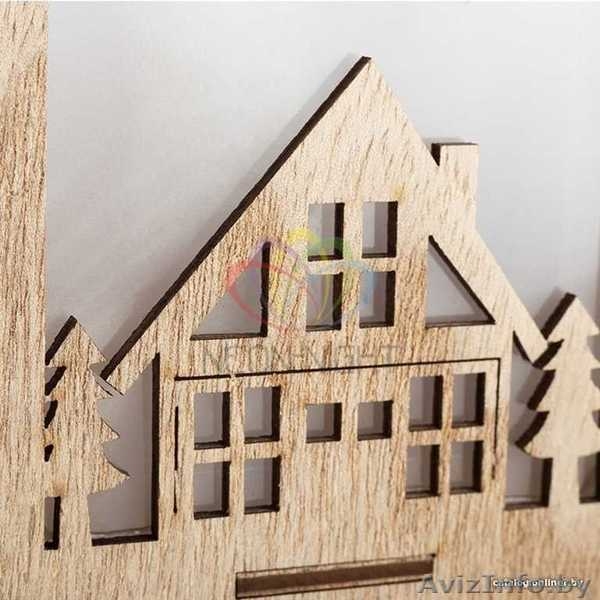 Деревянная фигурка с подсветкой Волшебный фонарик 13,8-11-11 - Изображение #4, Объявление #1642561