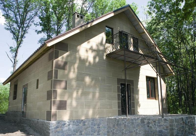 Термопанели Одежда дома тёплый и красивый фасад-цоколь. - Изображение #3, Объявление #1645735