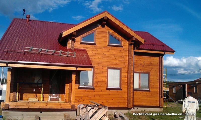 Плотники, обшивка: вагонка, имитация бруса, блок-хаус - Изображение #4, Объявление #1647619