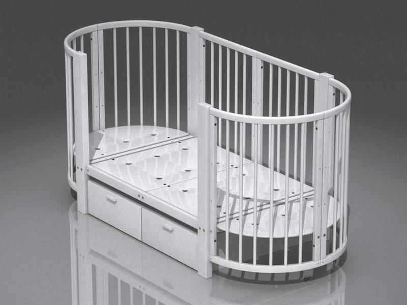 Кроватка для двойни 8 в 1 - Изображение #5, Объявление #1656665