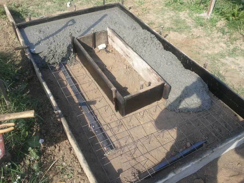 Заливка фундамента на могиле Любань - Изображение #3, Объявление #1656618