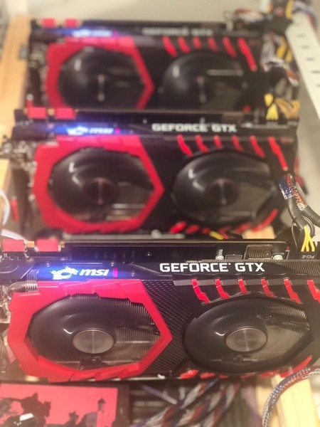 Майнинг ферма на 3 видеокарты - MSI GTX 1080TI Gaming 11 GB - Изображение #4, Объявление #1654928