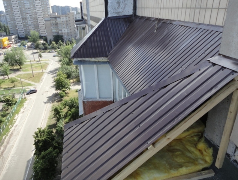 Козырек навес для балкона - Изображение #5, Объявление #1655628