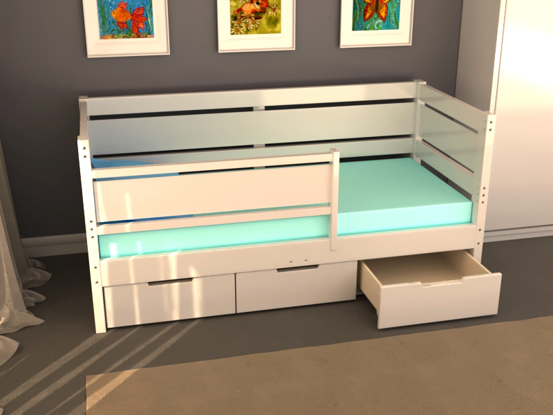 Кровать подростковая. - Изображение #3, Объявление #1657359