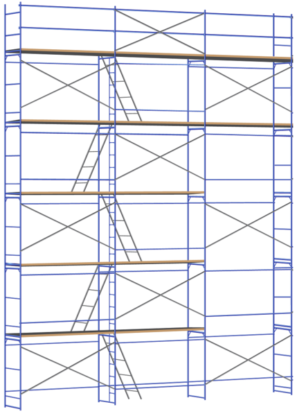 Рамные строительные леса ЛРСП с доставкой по РБ - Изображение #5, Объявление #1665673