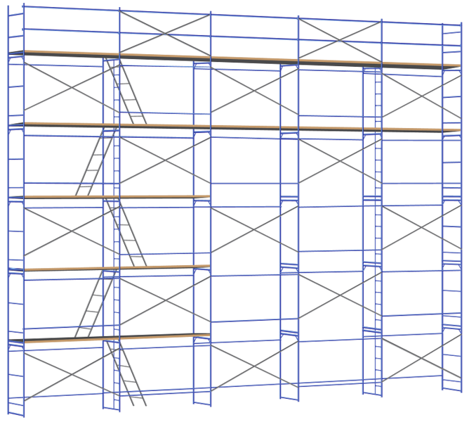 Рамные строительные леса ЛРСП с доставкой по РБ - Изображение #4, Объявление #1665673