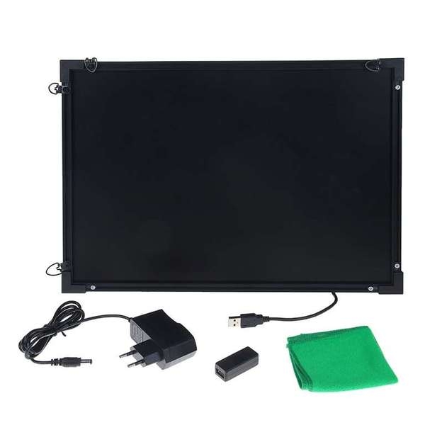 Рекламная Светодиодная доска LED доска 50 на 70 см, под фломастер - Изображение #2, Объявление #1668160