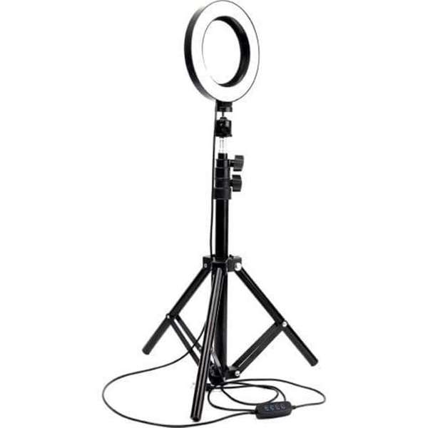 Кольцевая светодиодная лампа LED Ring 26 см  Пульт Штатив2.1М Держатель для телефона - Изображение #3, Объявление #1668207