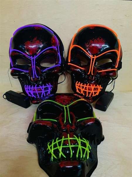 НЕОНОВАЯ МАСКА "ЧЕРЕП 2" NEW 2019 - Изображение #2, Объявление #1669637