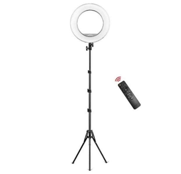 Светодиодная кольцевая лампа Led Ring Optimal 32 см  Пульт  Штатив2.1М  Держатель для телефона - Изображение #3, Объявление #1668237