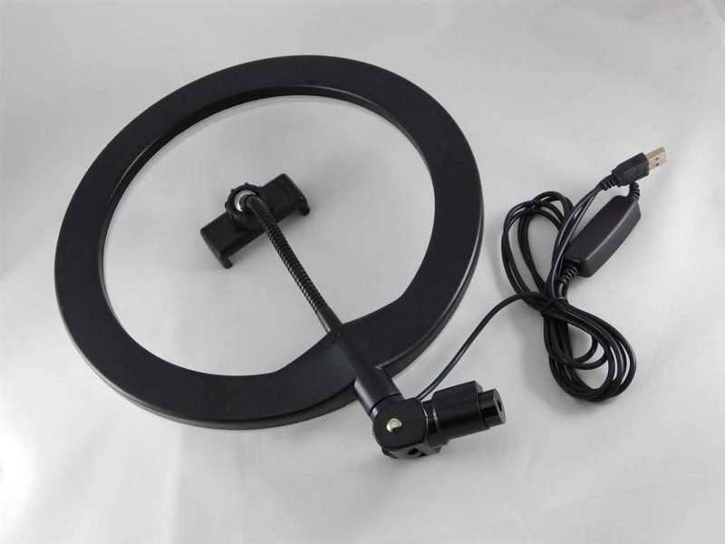 Кольцевая светодиодная лампа LED Ring 28 см  Пульт Штатив2.1М Держатель для телефона - Изображение #3, Объявление #1668371