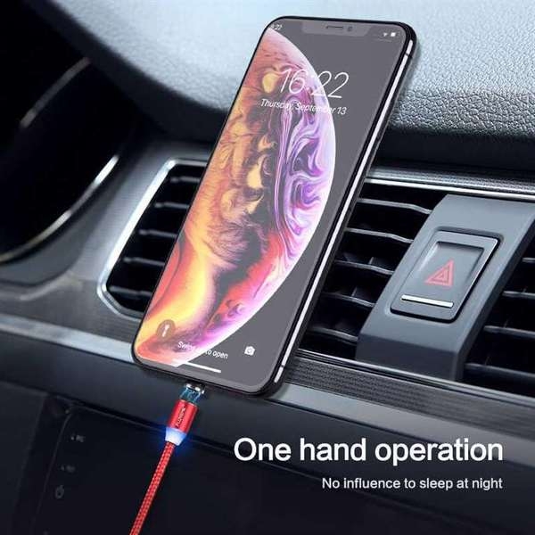 Магнитный кабель Byz Floveme для зарядки. Красный, Черный, Золото, Серебро. (iPhone или Android) - Изображение #3, Объявление #1669556