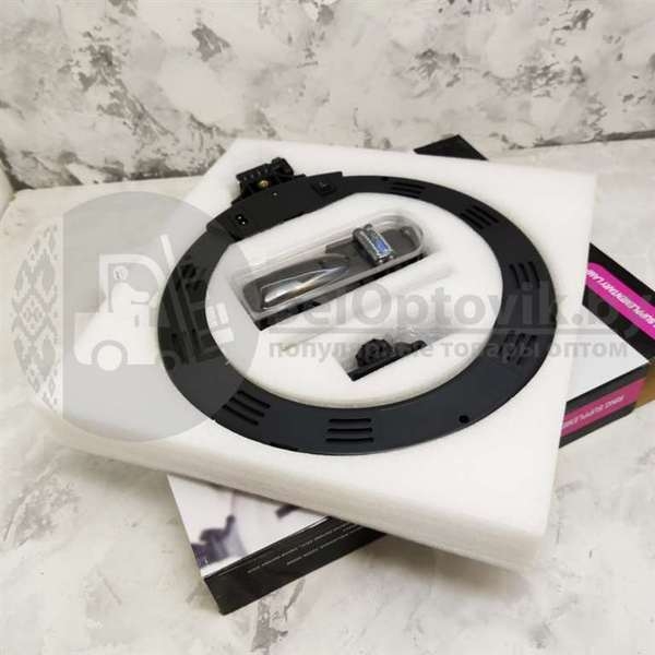 Кольцевая светодиодная лампа для визажиста d325 мм  пульт  штатив 2.7м. - Изображение #5, Объявление #1668199