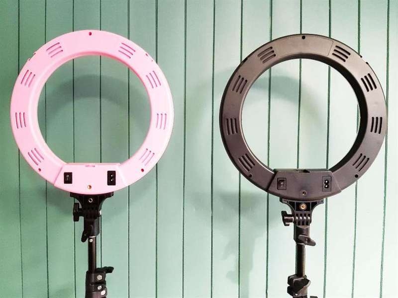 Светодиодная кольцевая лампа Led Ring Optimal 32 см  Пульт  Штатив2.1М  Держатель для телефона - Изображение #6, Объявление #1668237