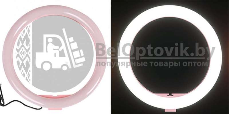 Кольцевая светодиодная лампа подсветка Nova M30 LED 180 d30 см  ШТАТИВ - Изображение #7, Объявление #1668198