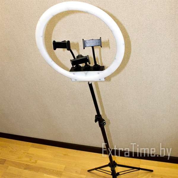Кольцевая лампа Led Slim 35 см  Держатель для телефона Штатив2,1м ПУЛЬТ - Изображение #8, Объявление #1668311
