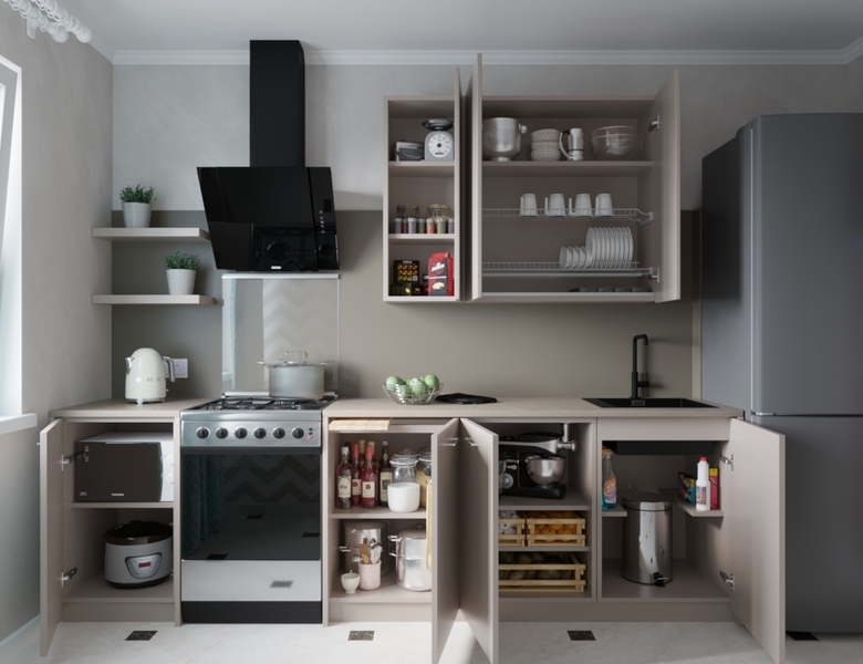 Кухня Symfony линейная 3.4 м с техникой - Изображение #5, Объявление #1670037