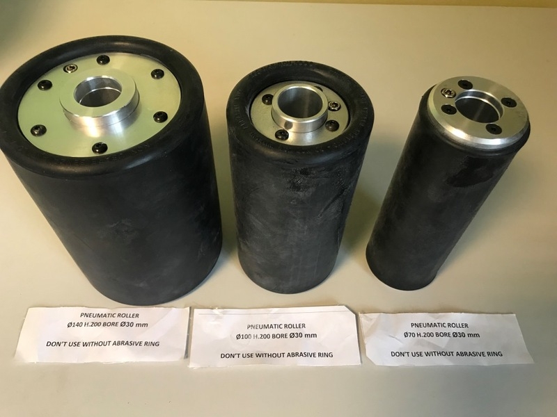 20-29-602   Пневматический шлифовальный ролик  WOODLAND MACHINERY (новый) - Изображение #3, Объявление #1670280