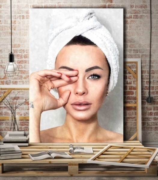 Портрет на холсте по фотографии в Минске — быстрая печать фото на холсте - Изображение #8, Объявление #1673224