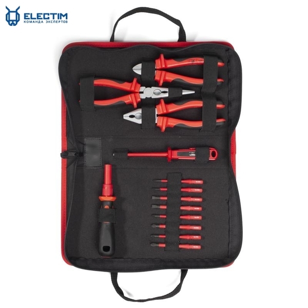 Диэлектрическая отвертка VDE со сменными битами НИО-3308, серия «СЛИМ» - Изображение #2, Объявление #1677081