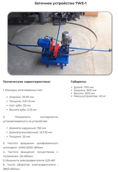 Продажа, аренда, лизинг ленточных пилорам TWE 6500 - Изображение #3, Объявление #1679851