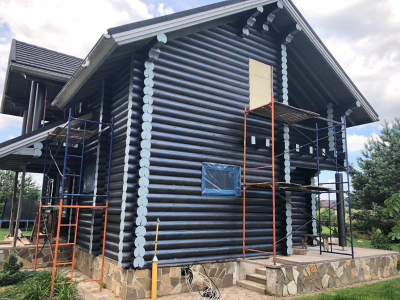 Шлифовка, покраска, конопатка, герметизация деревянных домов - Изображение #2, Объявление #1681745