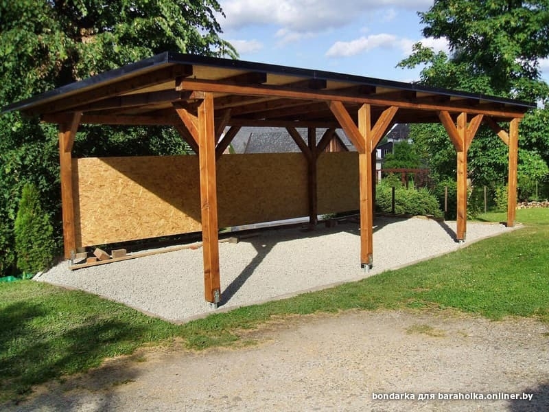 Деревянные навесы для авто под заказ. - Изображение #7, Объявление #1682050